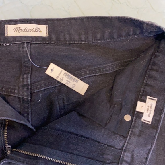 NWT Madewell Denim A-Line Mini Skirt - Picture 2 of 4